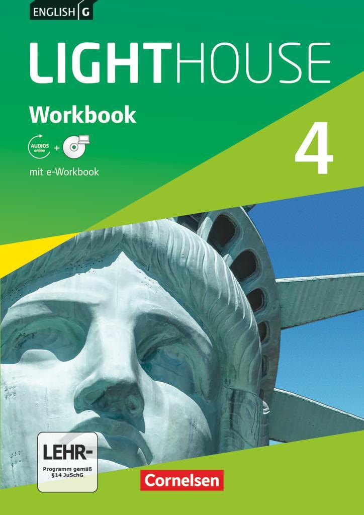Cover: 9783060327065 | English G LIGHTHOUSE 4: 8. Schuljahr. Workbook mit e-Workbook und...