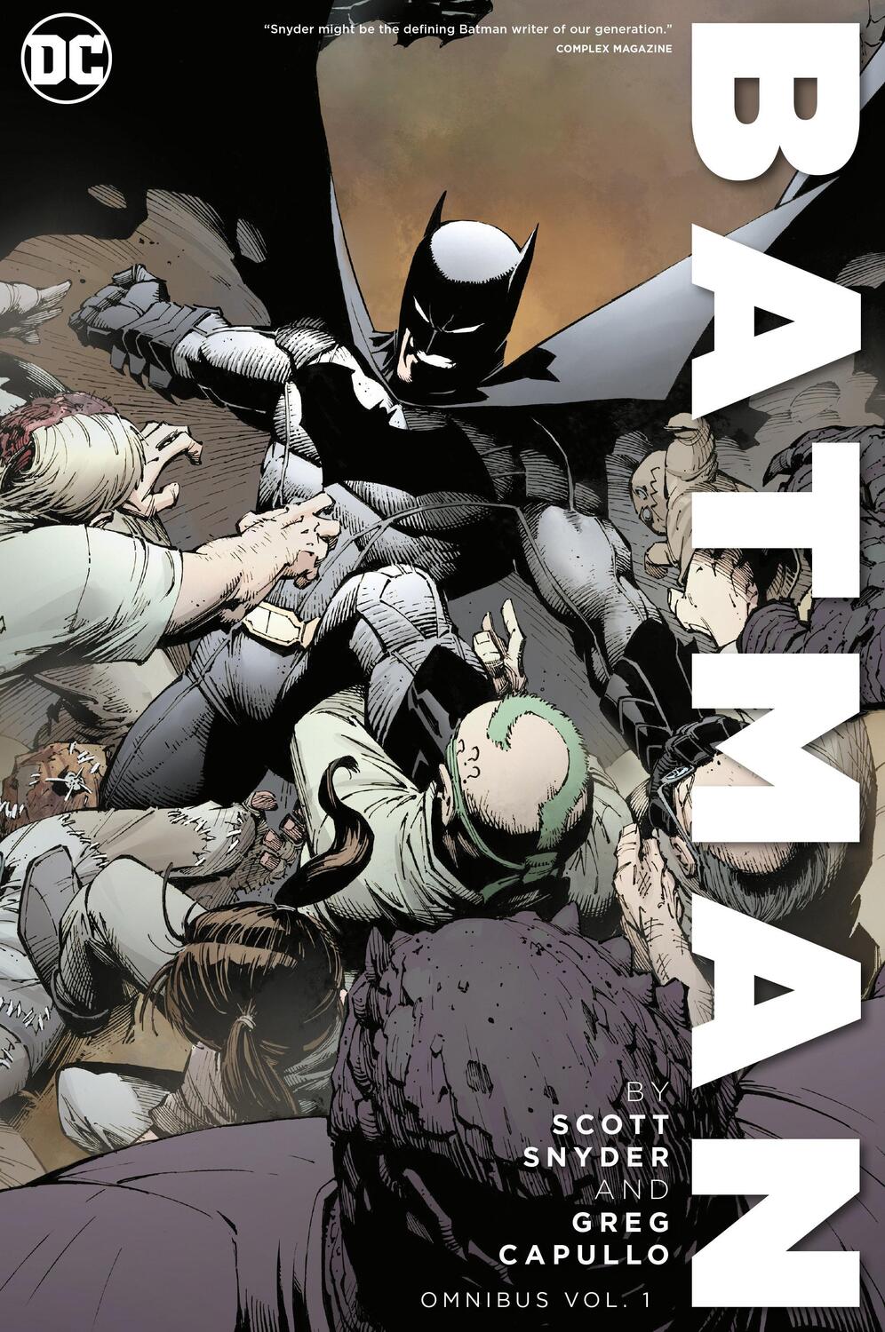 Cover: 9781401298845 | Batman by Scott Snyder and Greg Capullo Omnibus Volume 1 | Snyder