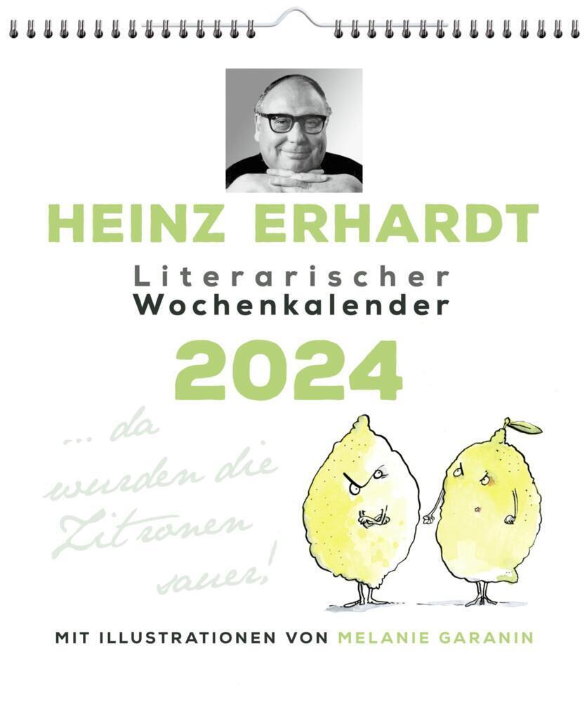 Cover: 9783830320708 | Heinz Erhardt - Literarischer Wochenkalender 2024 | Heinz Erhardt