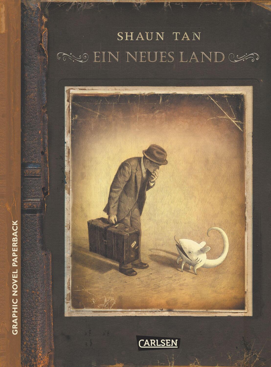 Cover: 9783551713780 | Graphic Novel paperback: Ein neues Land | Shaun Tan | Taschenbuch
