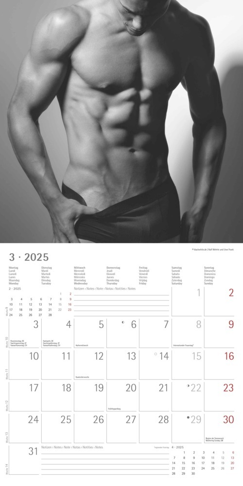 Bild: 4251732343095 | Alpha Edition - Masculine 2025 Broschürenkalender, 30x30cm,...