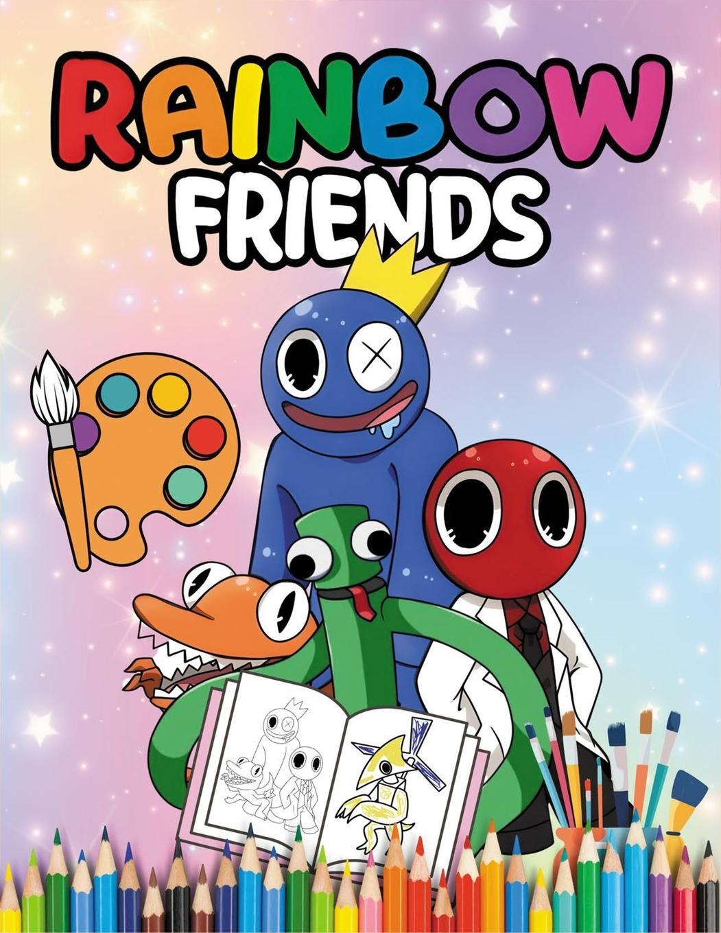 Cover: 9787536593794 | Rainbow Friends coloring book | Fadi Halik | Taschenbuch | Paperback