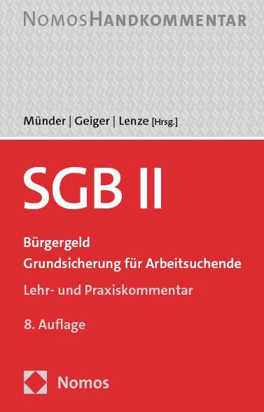 Cover: 9783848775781 | SGB II | Bürgergeld, Grundsicherung für Arbeitsuchende | Buch | 2023