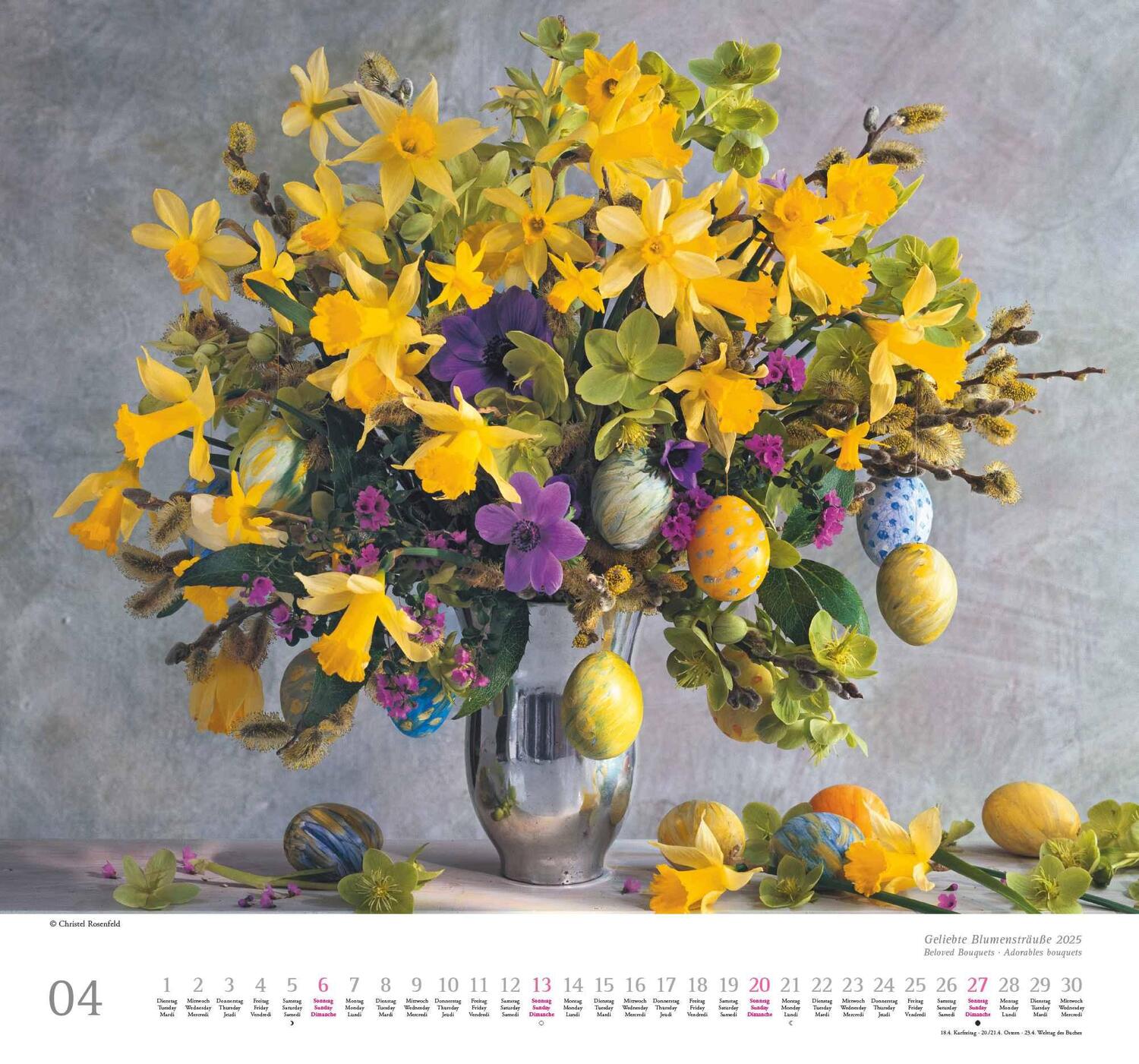 Bild: 4250809653075 | Geliebte Blumensträuße 2025 - DUMONT Wandkalender - mit allen...