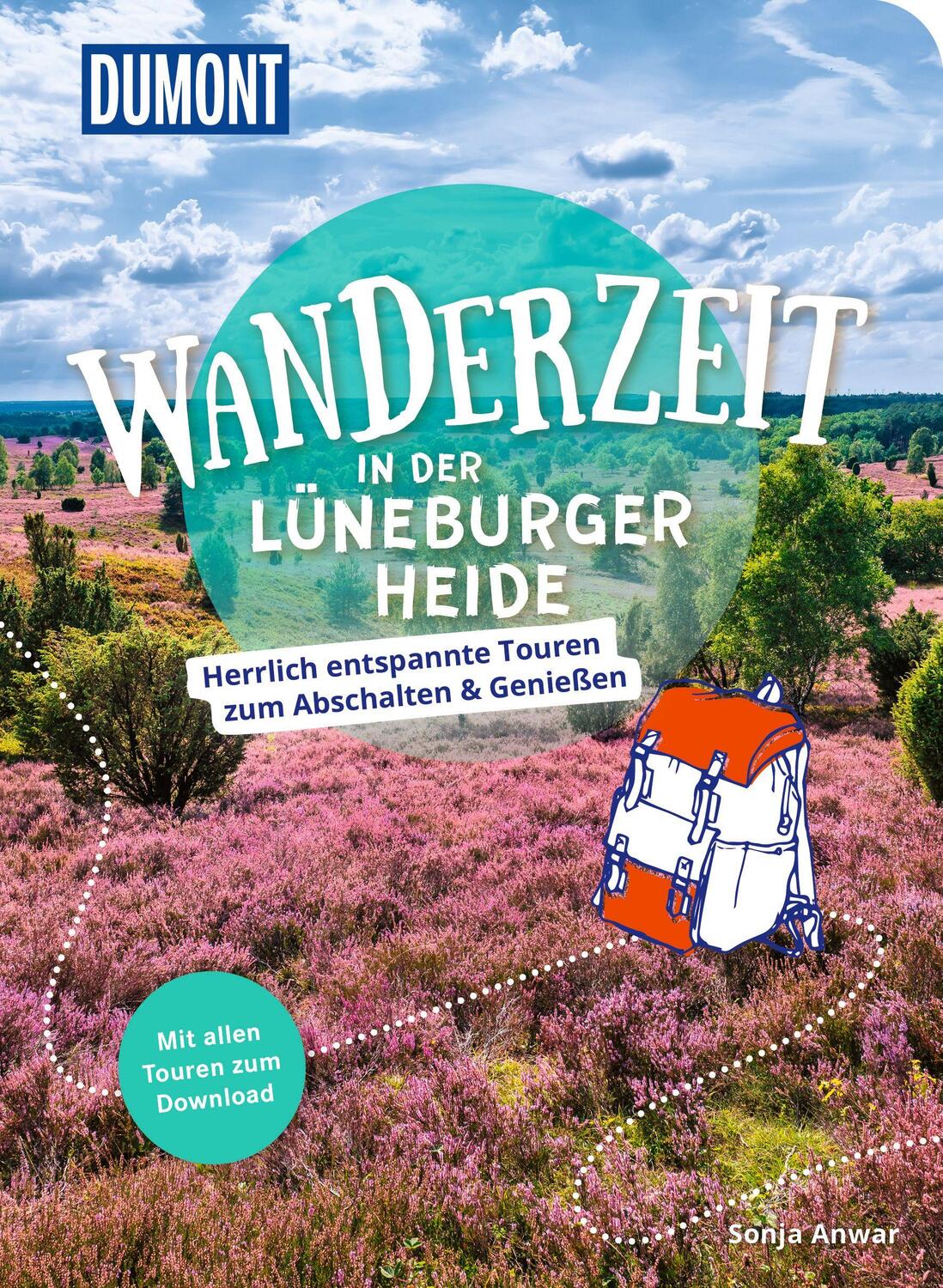 Cover: 9783616032306 | DuMont Wanderzeit in der Lüneburger Heide | Sonja Anwar | Taschenbuch