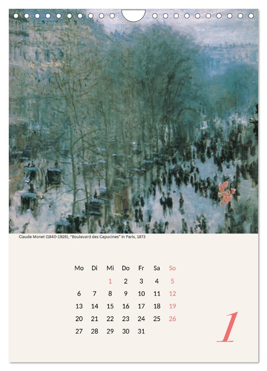 Bild: 9783457225264 | Claude Monet Impressionen (Wandkalender 2025 DIN A4 hoch), CALVENDO...