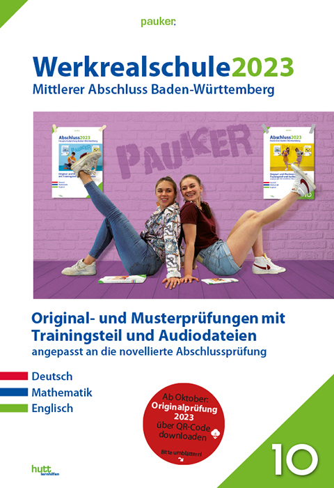 Cover: 9783889978561 | Abschluss 2023 - Werkrealschulprüfung Baden-Württemberg - Aufgabenband