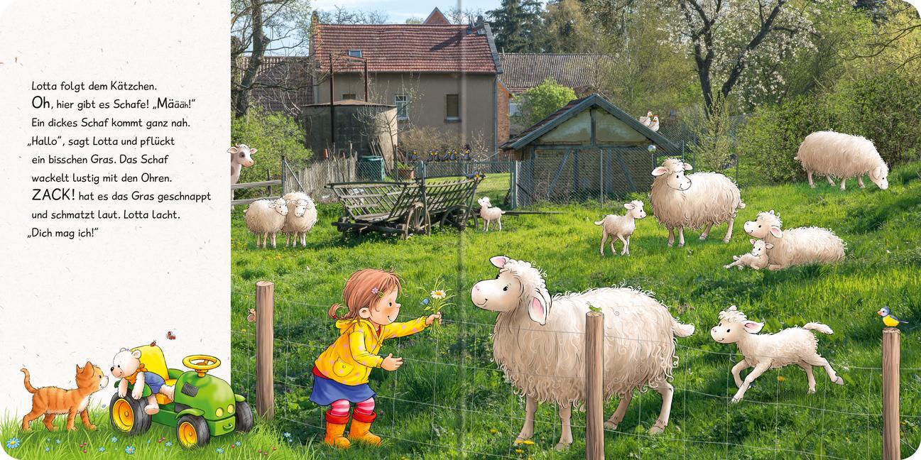 Bild: 9783473438778 | Lotta entdeckt die Welt: Auf dem Bauernhof | Sandra Grimm | Buch