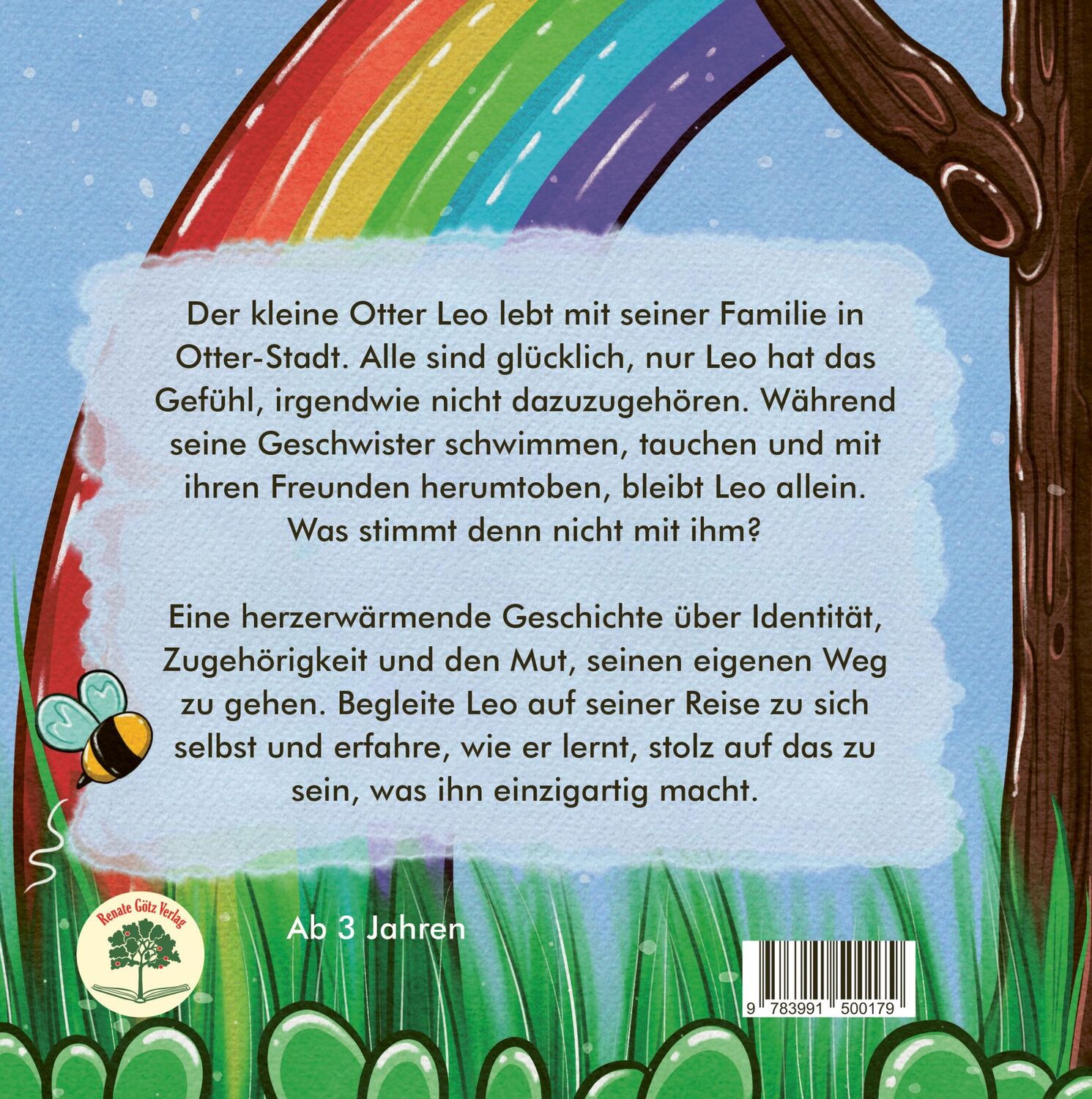 Rückseite: 9783991500179 | Die Geschichte vom kleinen Otter, der gar keiner war | Jayden Zadrazil