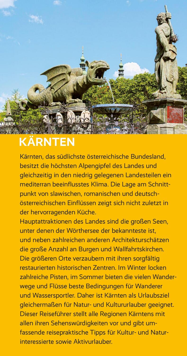 Bild: 9783897945661 | TRESCHER Reiseführer Kärnten | Gunnar Strunz | Taschenbuch | 376 S.