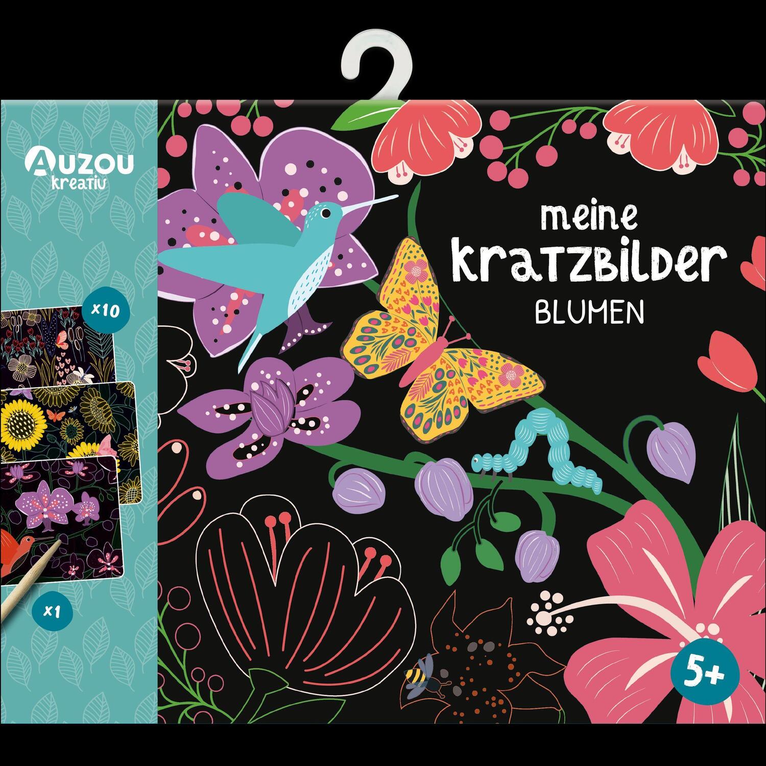 Cover: 3760354050287 | Auzou Meine Kratzbilder - Blumen | Auzou | Spiel | Deutsch | 2022