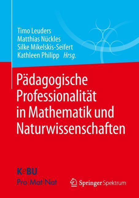 Cover: 9783658086435 | Pädagogische Professionalität in Mathematik und Naturwissenschaften