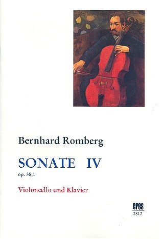 Cover: 4030845028125 | Sonate e-Moll op.38,1 für Violoncello und Klavier | Romberg