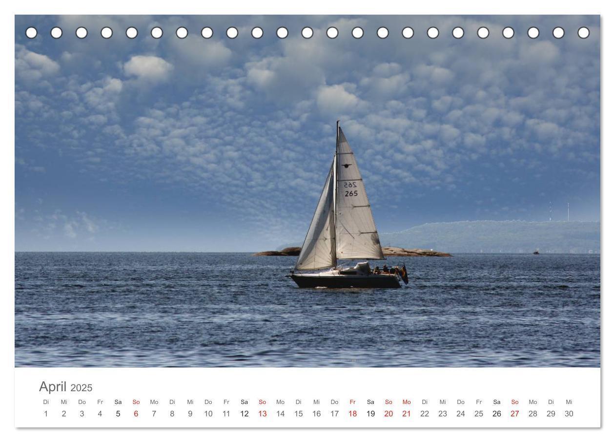 Bild: 9783435577903 | Segelboote in Südschwedens Schären (Tischkalender 2025 DIN A5...