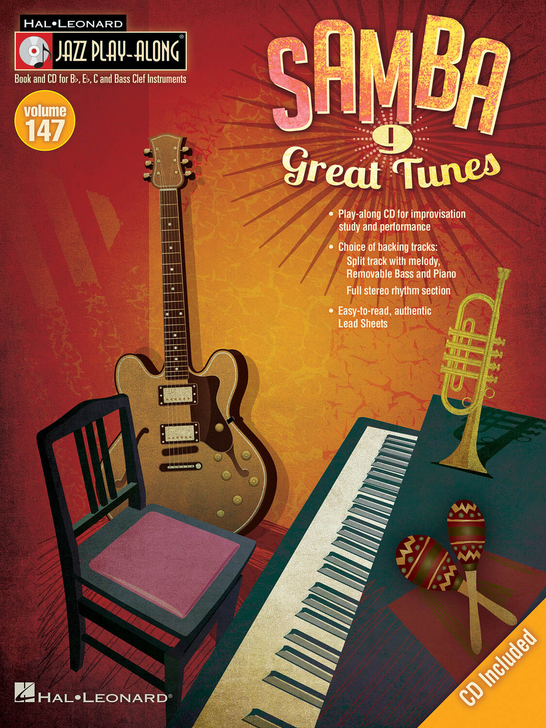 Cover: 884088612283 | Samba | Jazz Play-Along Volume 147 | Jazz Play Along | Buch + CD