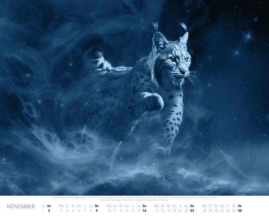 Bild: 9783966647984 | Patronus Kalender für Potterheads 2025 XXL-Wandkalender | Ferreira