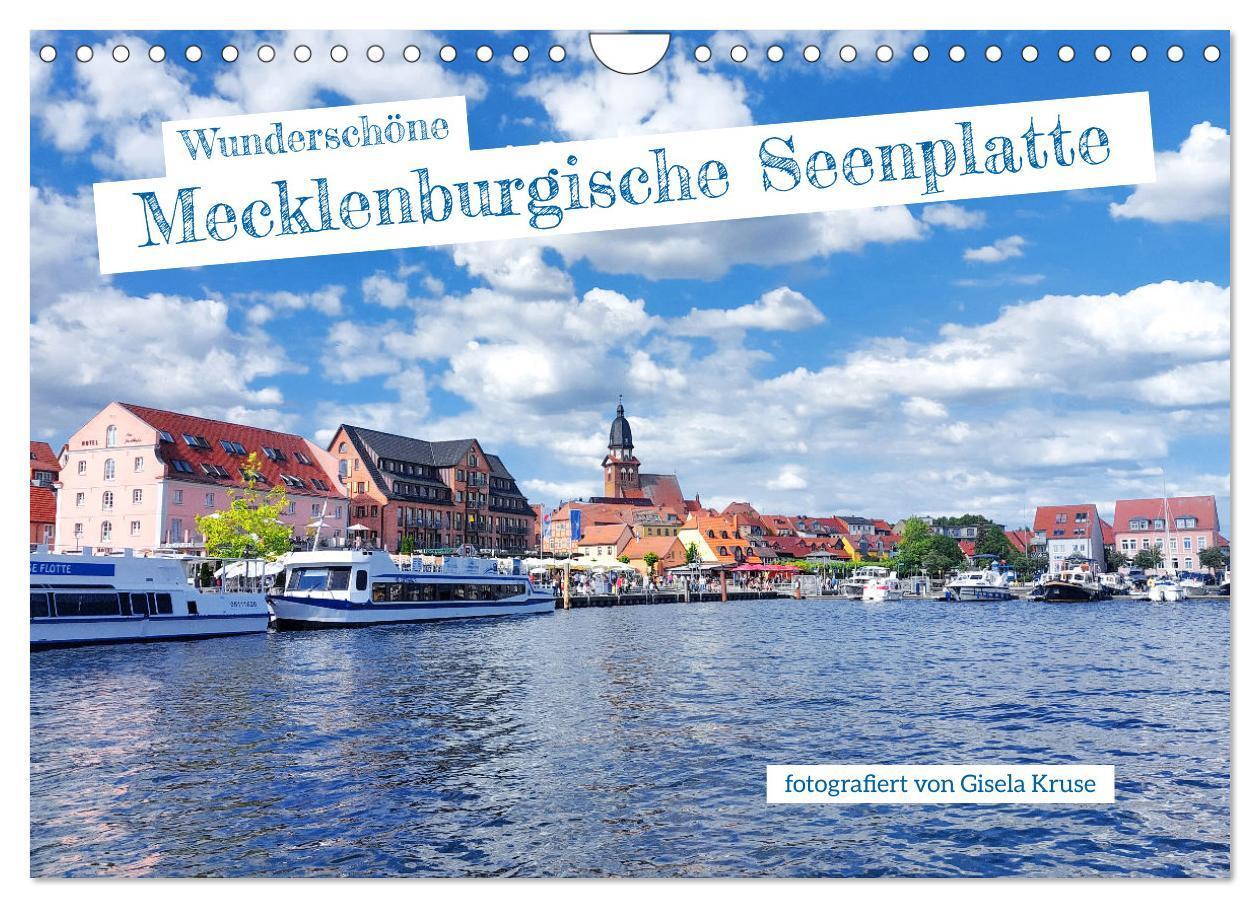 Cover: 9783675974999 | Wunderschöne Mecklenburgische Seenplatte (Wandkalender 2024 DIN A4...