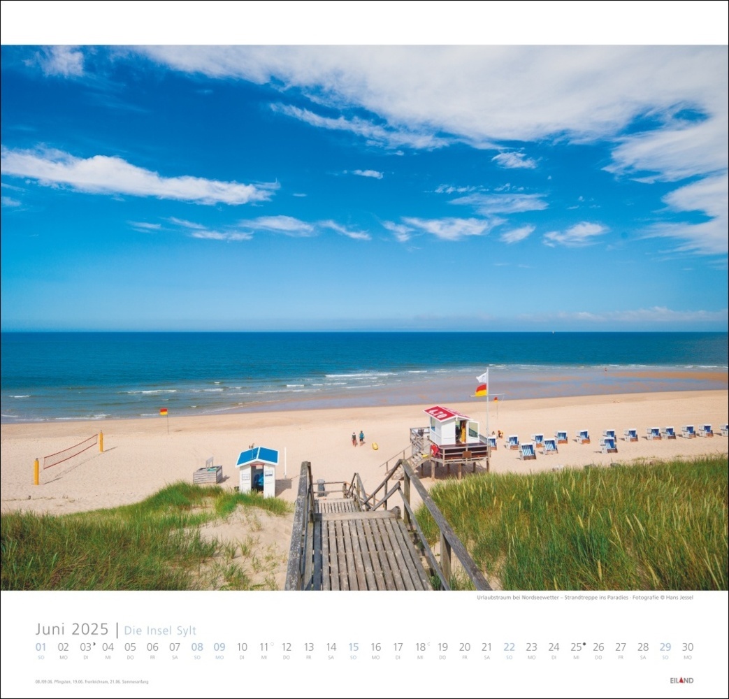 Bild: 9783964023100 | Die Insel Sylt Edition Kalender 2025 - Hans Jessel | Hans Jessel