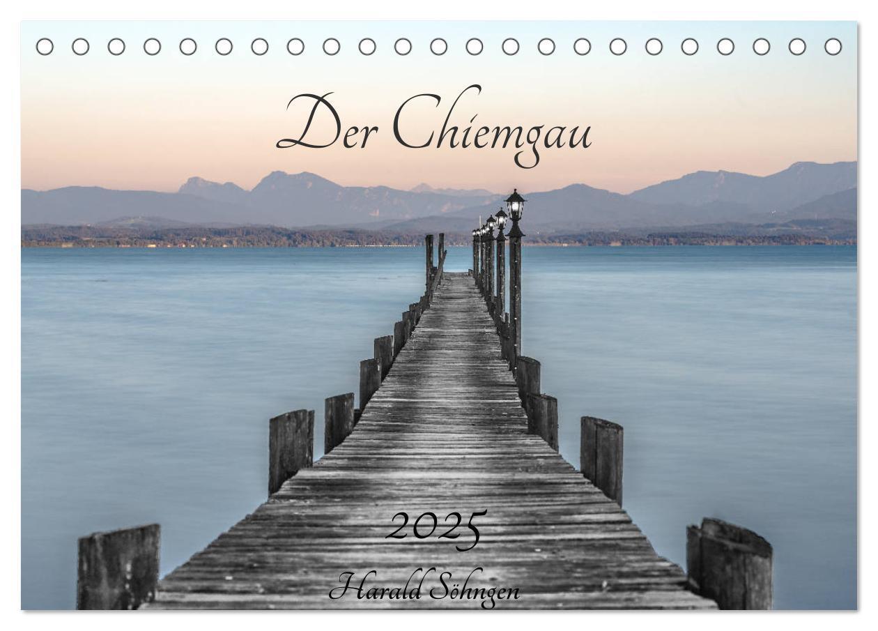 Cover: 9783435376179 | Der Chiemgau (Tischkalender 2025 DIN A5 quer), CALVENDO Monatskalender