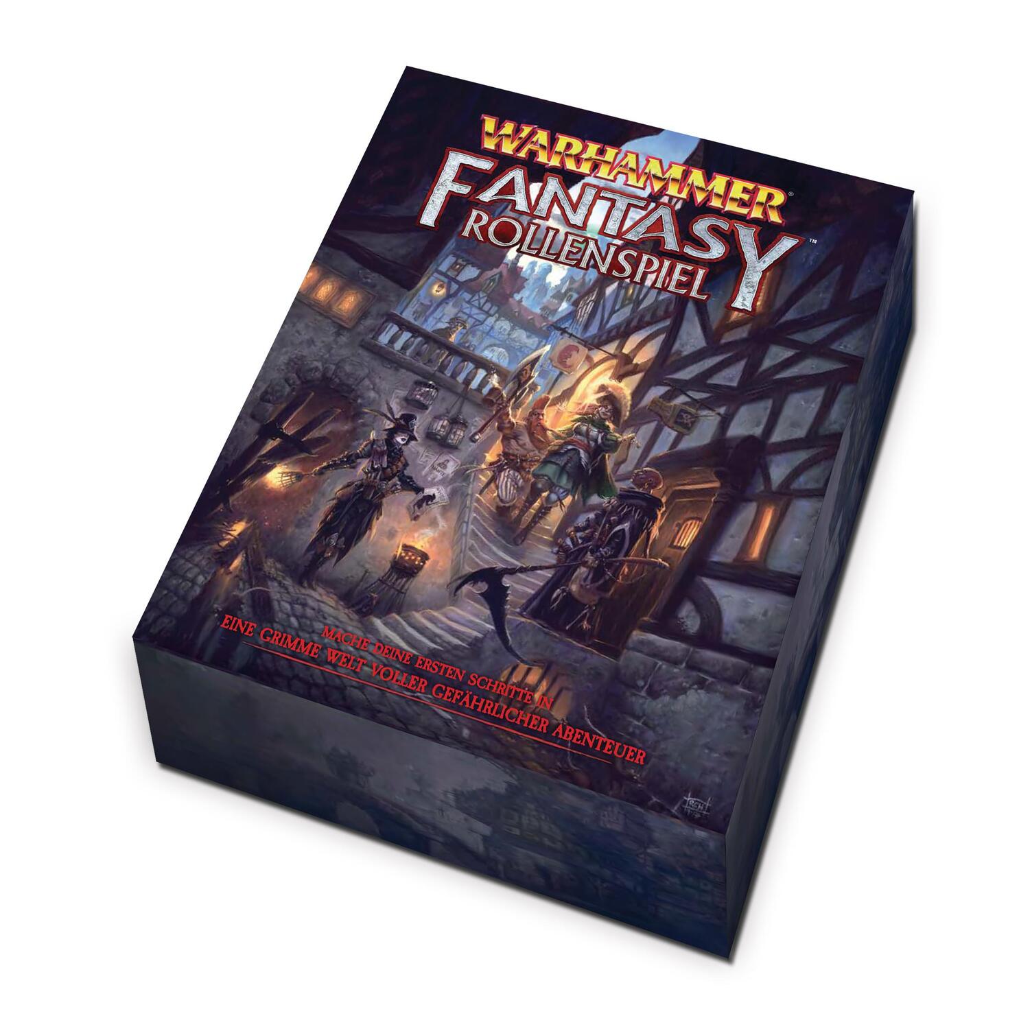 Cover: 9783963312137 | WFRSP - Warhammer Fantasy-Rollenspiel Einsteigerset | Andy Law (u. a.)