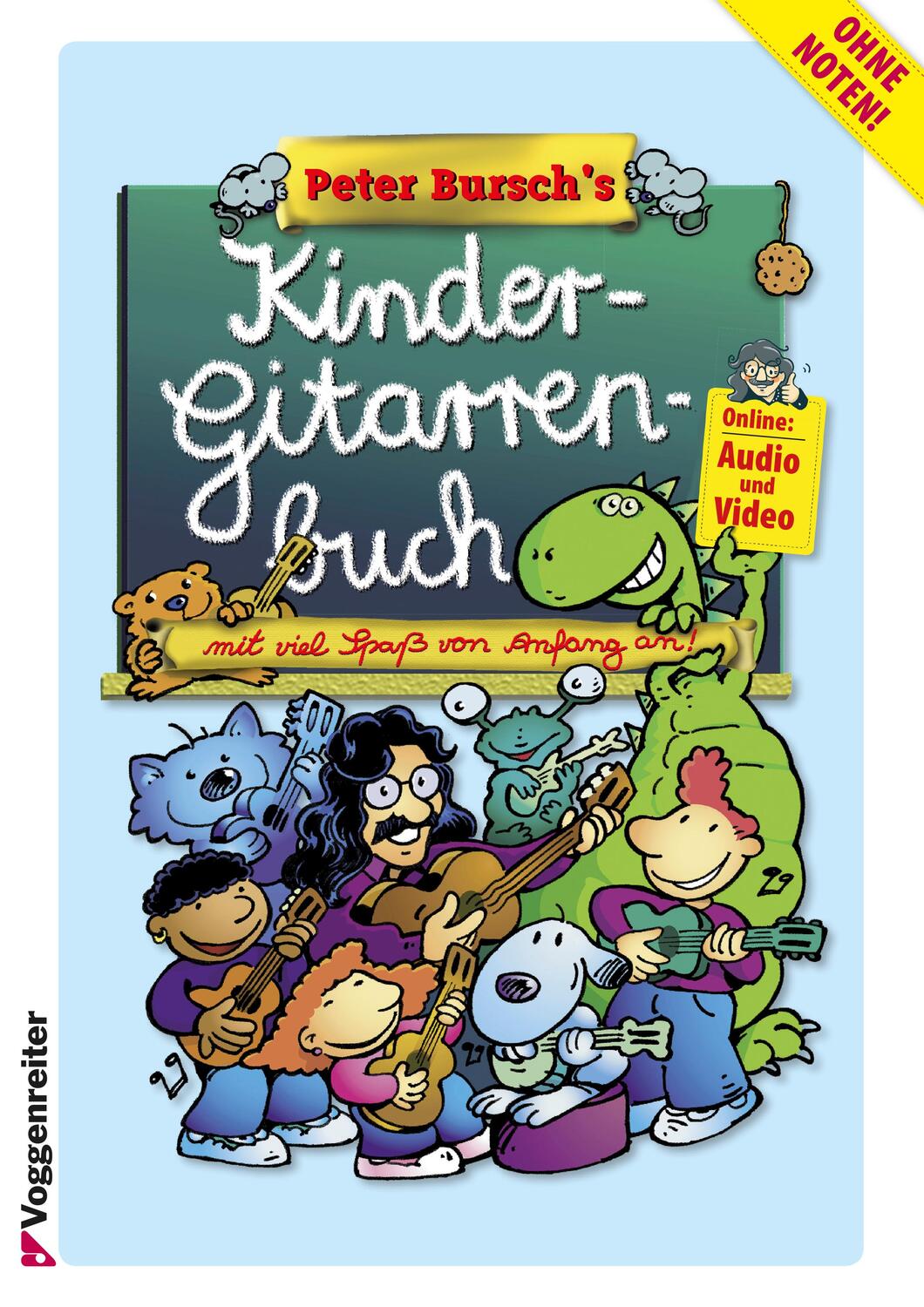Cover: 9783802403040 | Peter Burschs Kinder-Gitarrenbuch | Mit viel Spaß von Anfang an!