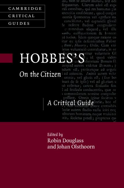 Cover: 9781108434447 | Hobbes's On the Citizen | Johan Olsthoorn | Taschenbuch | Paperback