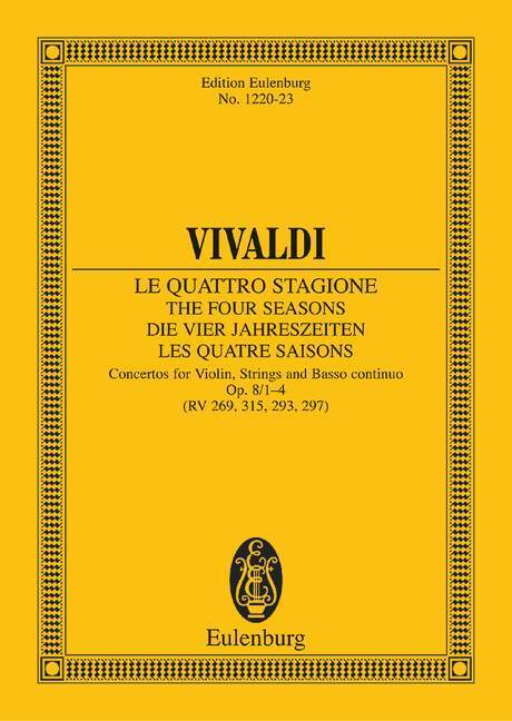 Cover: 9783795766375 | Die vier Jahreszeiten | Antonio Vivaldi | Buch | 35 S. | Deutsch
