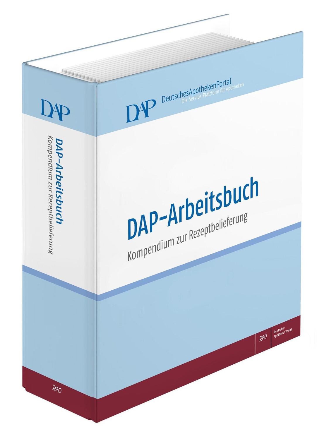 Cover: 9783769282979 | DAP-Arbeitsbuch | Kompendium zur Rezeptbelieferung | Taschenbuch