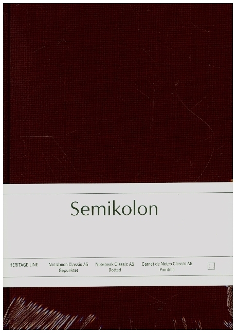 Cover: 4004117517679 | Semikolon Notizbuch Classic A5 dotted burgundy | Buch | Deutsch | 2021
