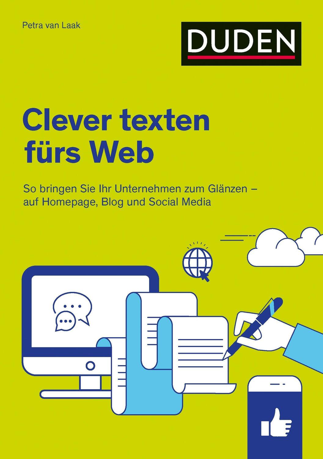 Cover: 9783411756575 | Duden Ratgeber  Clever texten fürs Web | Petra van Laak | Taschenbuch