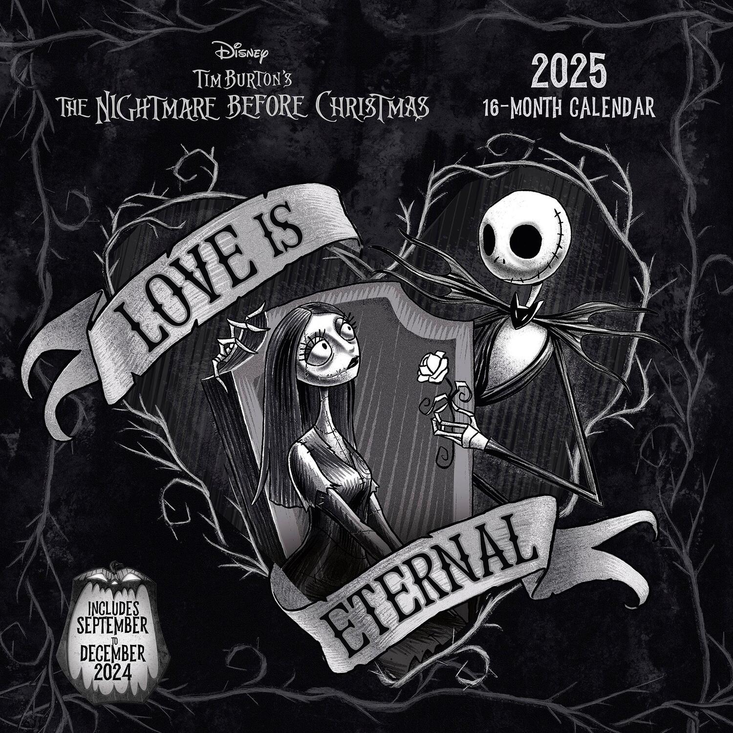 Cover: 9781804231586 | The Nightmare before Christmas 2025 30X30 Broschürenkalender | 28 S.