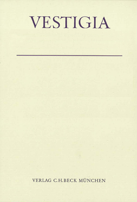 Cover: 9783406047923 | Isopolitie | Wilfried Gawantka | Vestigia | Deutsch | 1975 | C.H.Beck