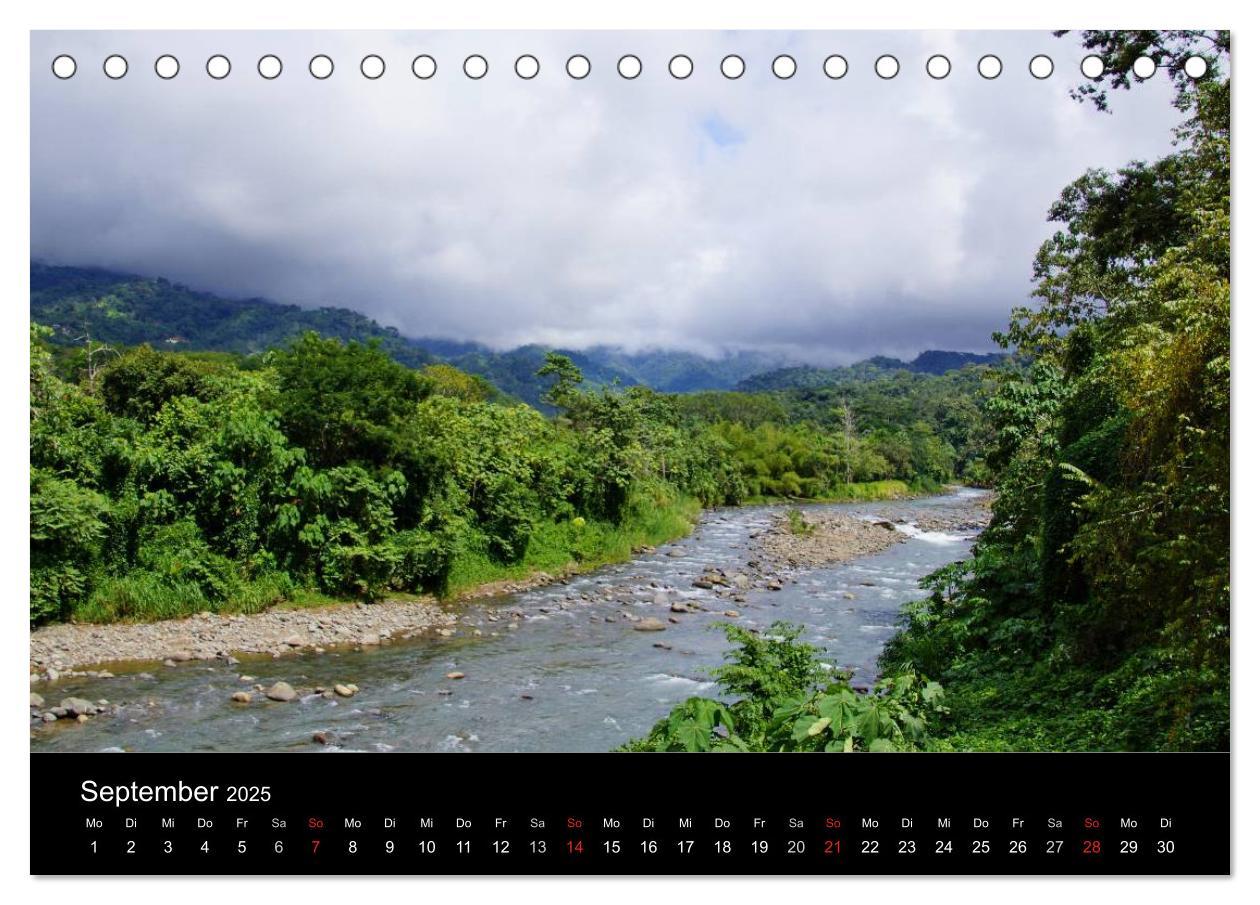 Bild: 9783435746279 | Costa Rica (Tischkalender 2025 DIN A5 quer), CALVENDO Monatskalender