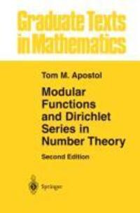 Cover: 9781461269786 | Modular Functions and Dirichlet Series in Number Theory | Apostol | X