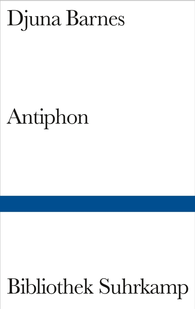 Cover: 9783518012413 | Antiphon | Djuna Barnes | Buch | 156 S. | Deutsch | Suhrkamp