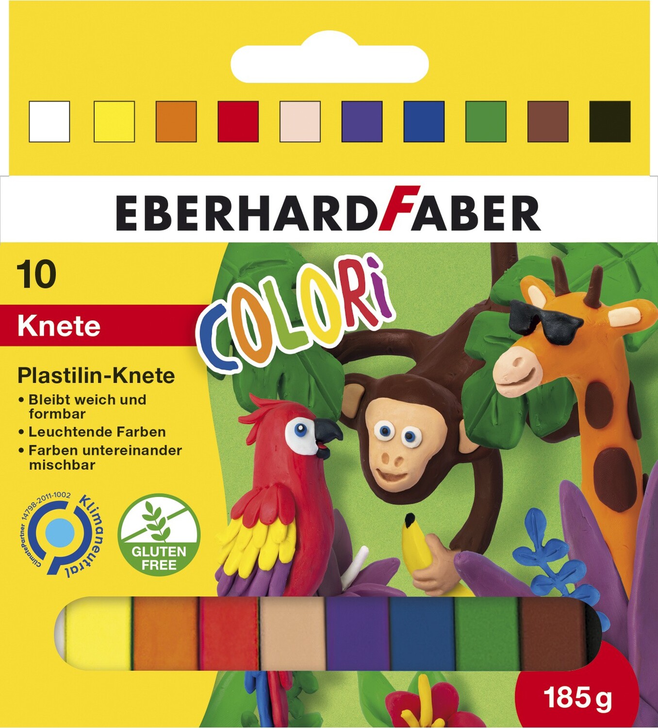 Cover: 4087205720113 | Eberhard Faber Plastilin-Knete Colori 10er Set | 572011 | 2022