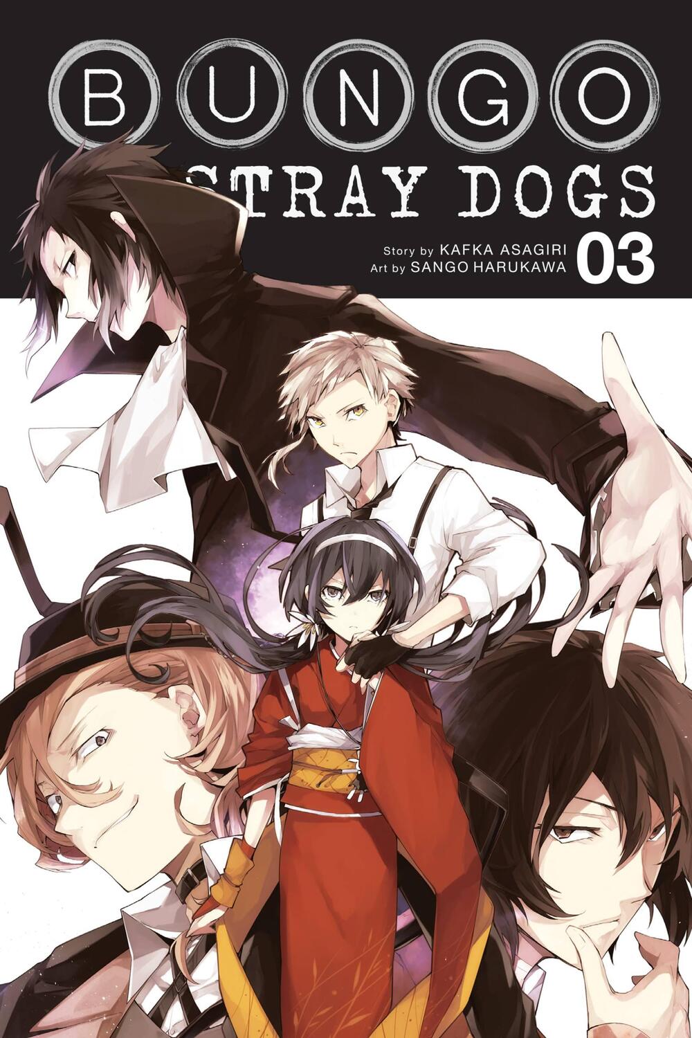 Cover: 9780316468152 | Bungo Stray Dogs, Vol. 3 | Kafka Asagiri | Taschenbuch | Englisch