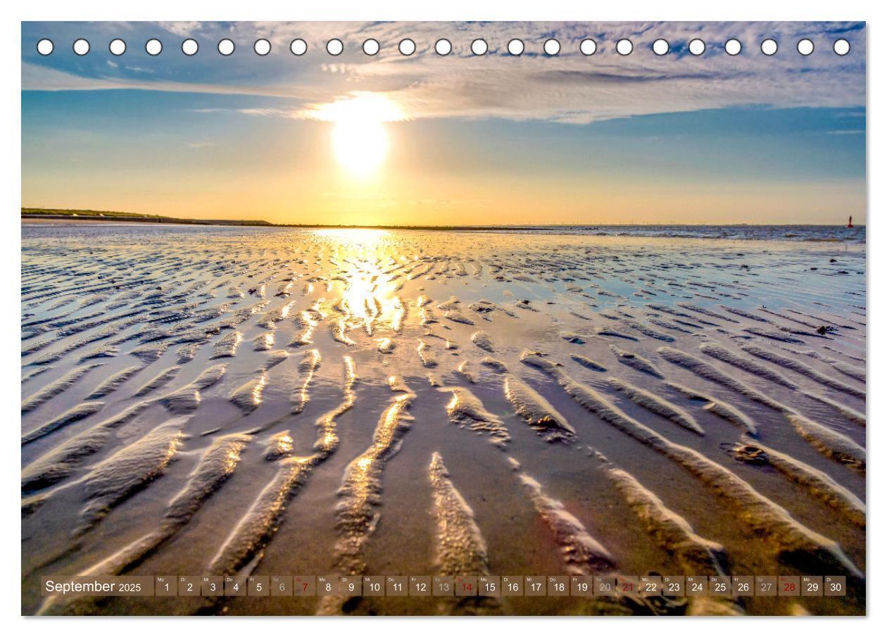 Bild: 9783435073955 | INSELLIEBE NORDERNEY (Tischkalender 2025 DIN A5 quer), CALVENDO...