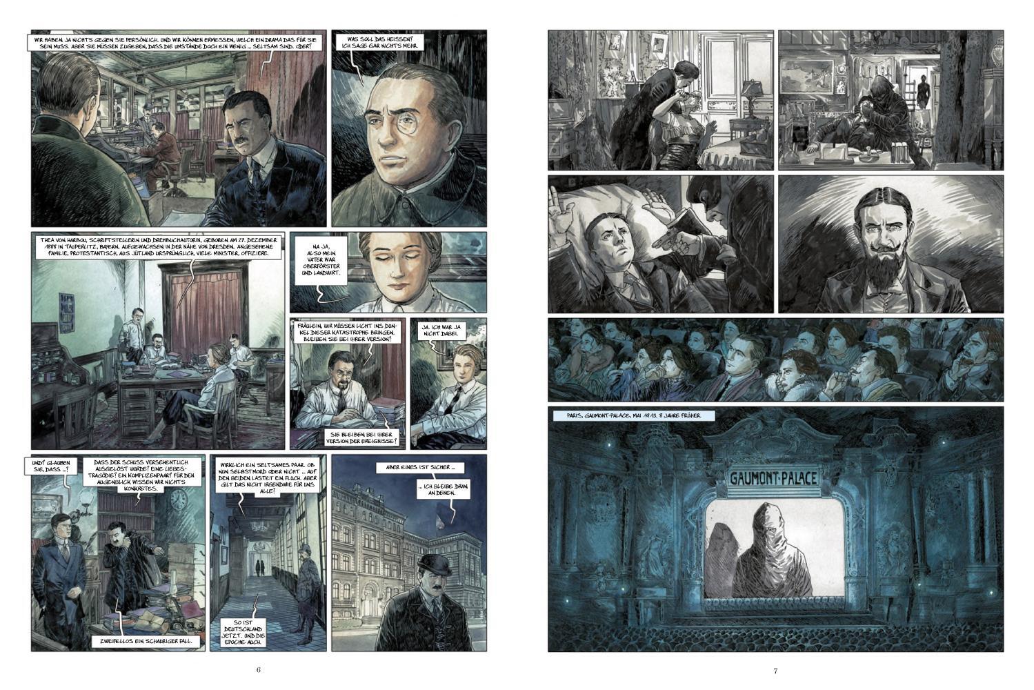 Bild: 9783957287007 | Fritz Lang | Die Comic-Biografie | Arnaud Delalande (u. a.) | Buch