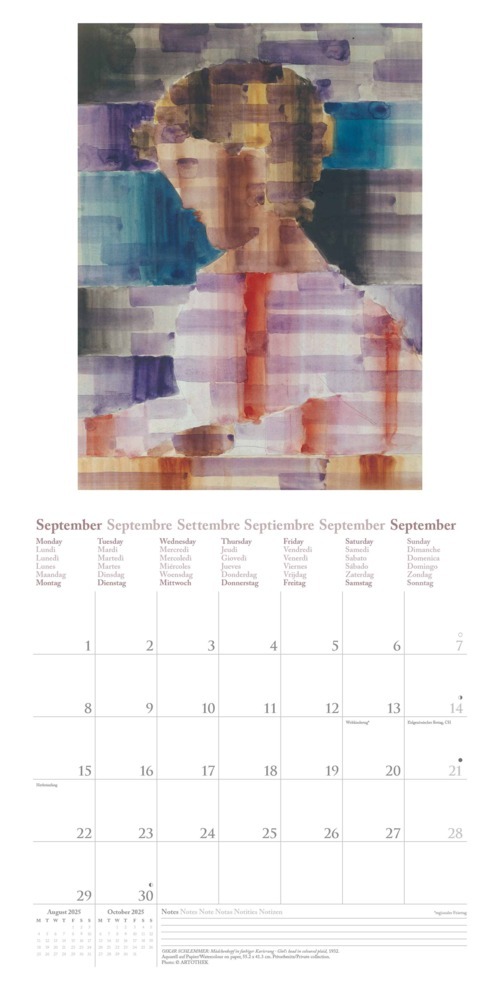 Bild: 4002725987921 | N NEUMANNVERLAGE - Bauhaus 2025 Broschürenkalender, 30x30cm,...