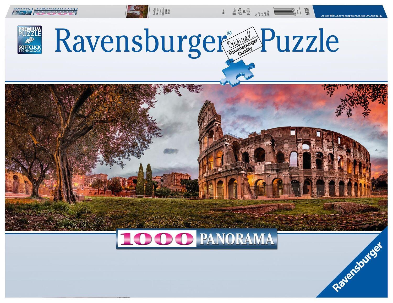 Cover: 4005556150779 | Colosseum im Abendrot 1000 Teile Puzzle | Spiel | Deutsch | 2017