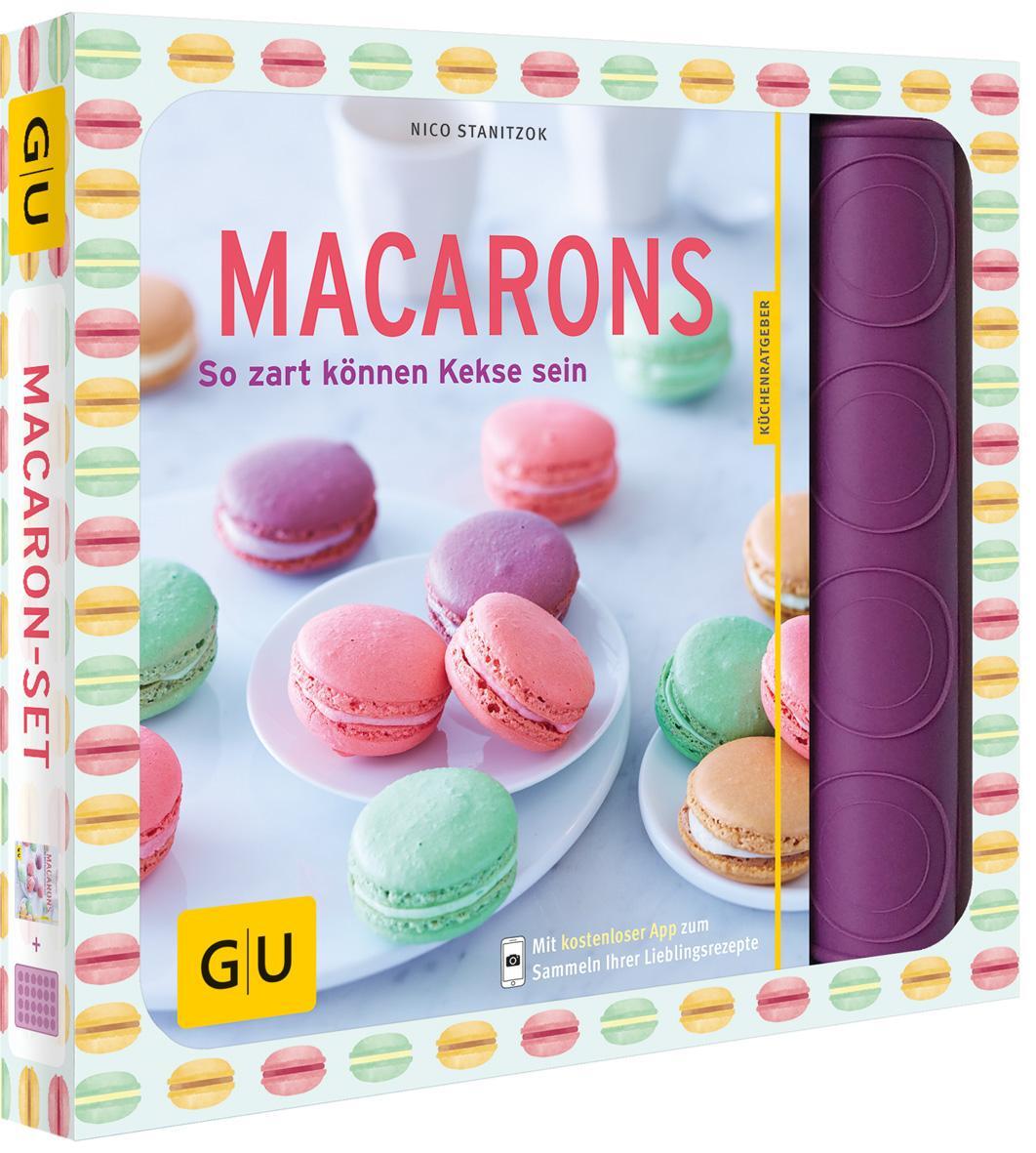 Cover: 9783833850196 | Macaron-Set | So zart können Kekse sein | Nico Stanitzok | Box | 64 S.