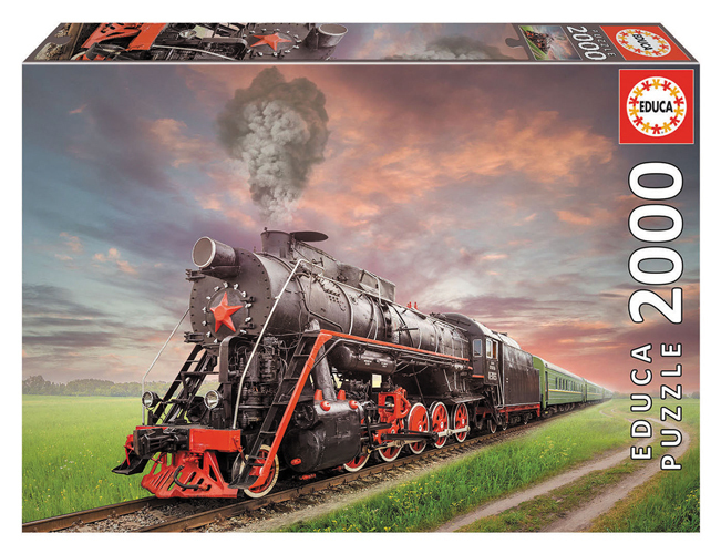Cover: 8412668185036 | Steam train (Puzzle) | Spiel | In Spielebox | 9218503 | Deutsch | 2020