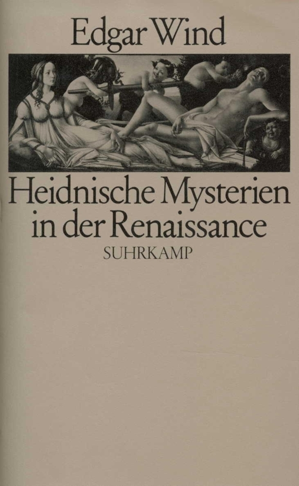 Cover: 9783518575932 | Heidnische Mysterien in der Renaissance | Edgar Wind | Buch | 483 S.