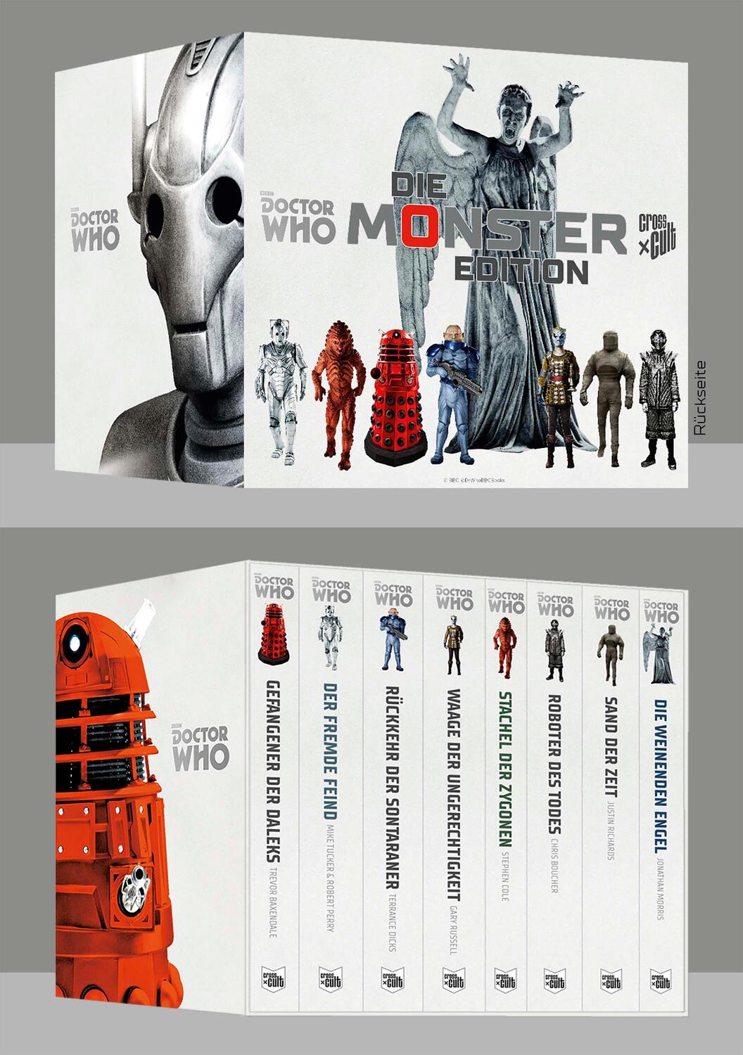 Cover: 9783966586214 | Doctor Who Monster-Edition: Schuber mit Band 1-8 | Buch | 2578 S.