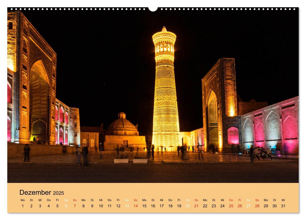 Bild: 9783435174577 | Uzbekistan - märchenhafte Seidenstraße (Wandkalender 2025 DIN A2...