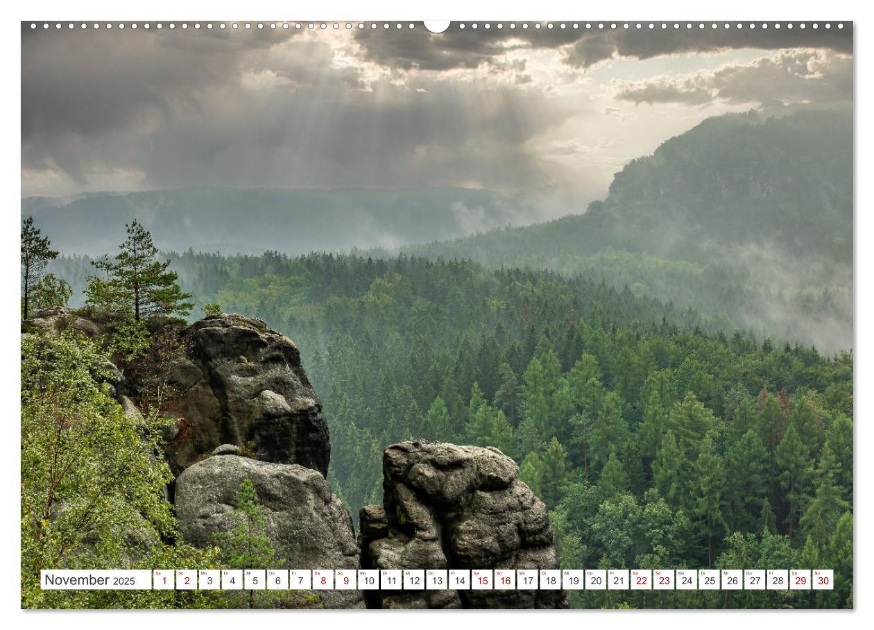 Bild: 9783435379422 | Dresden und Elbsandsteingebirge (Wandkalender 2025 DIN A2 quer),...