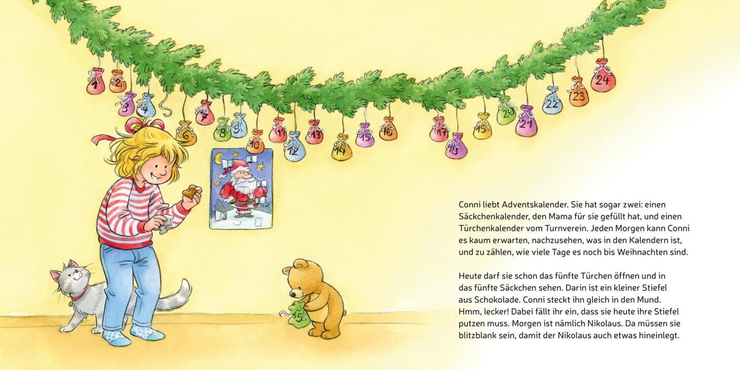 Bild: 9783551081926 | LESEMAUS 192: Conni und der Nikolaus | Liane Schneider | Taschenbuch