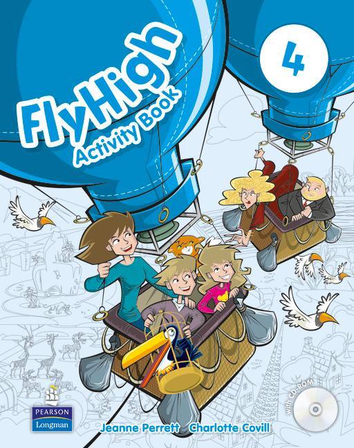 Cover: 9781408249772 | Fly High Level 4 Activity Book and CD ROM Pack | Amanda Thomas (u. a.)
