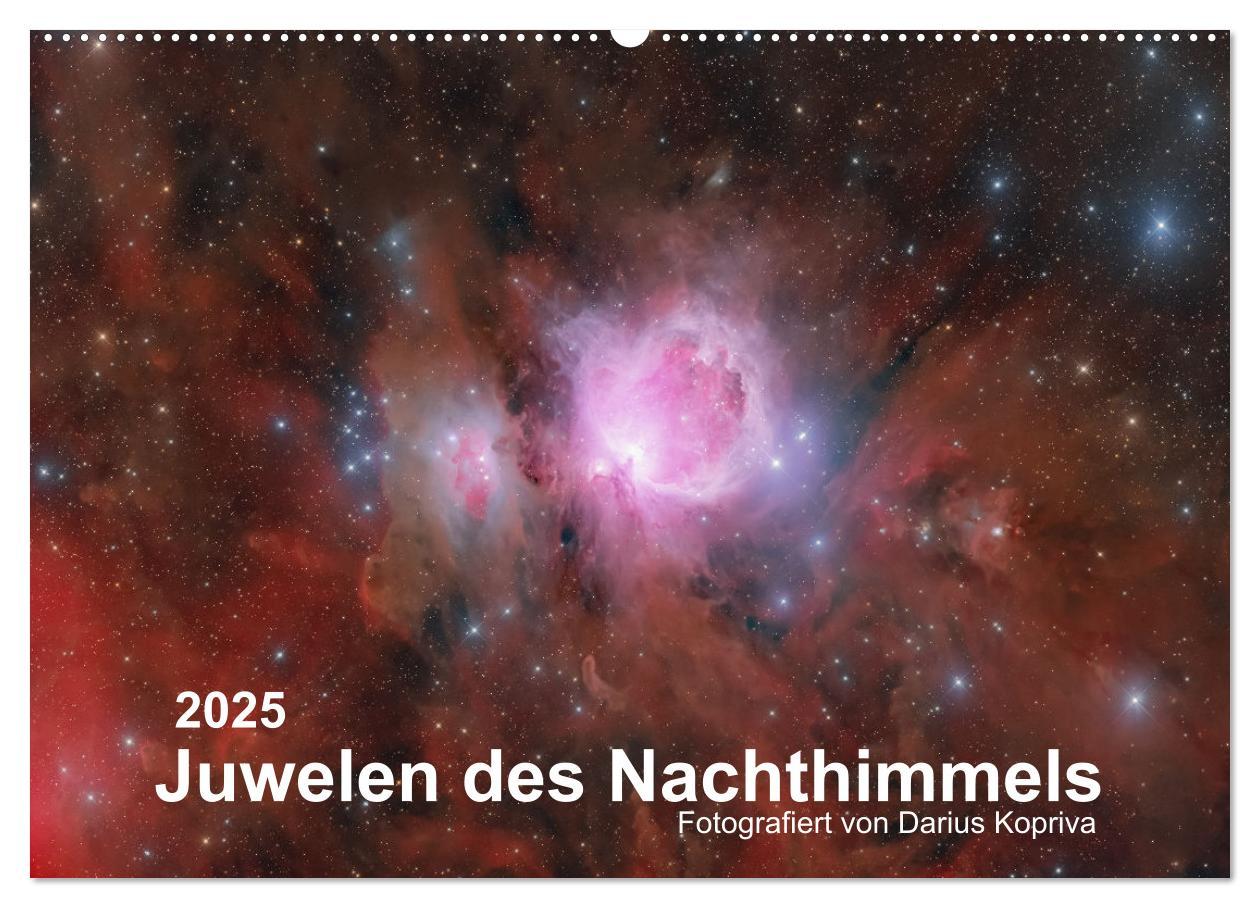 Cover: 9783457228036 | Juwelen des Nachthimmels (Wandkalender 2025 DIN A2 quer), CALVENDO...